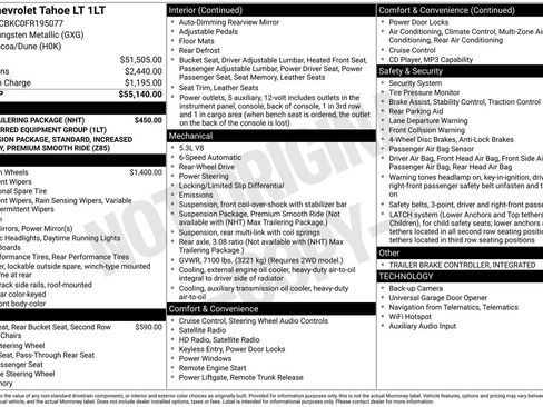 Used 2015 Chevrolet Tahoe LT w/ Max Trailering Package image 1