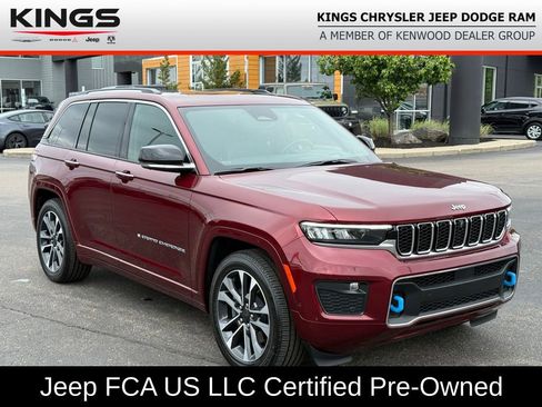 Certified 2023 Jeep Grand Cherokee Overland w/ Advanced Protech Group III AWD/4WD image 1