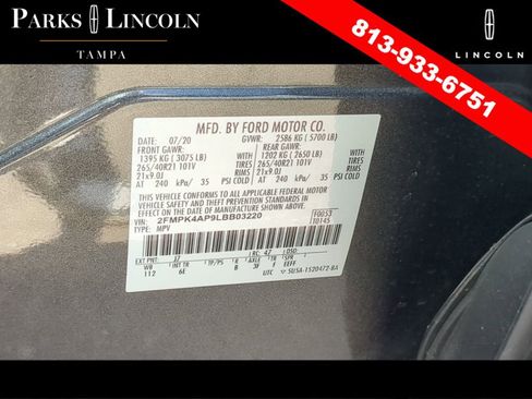 Used 2020 Ford Edge ST w/ Equipment Group 401A AWD/4WD image 36
