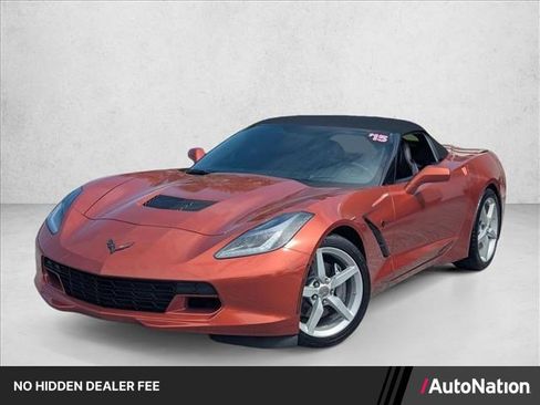Used 2015 Chevrolet Corvette Stingray Convertible w/ 2LT Preferred Equipment Group RWD image 1