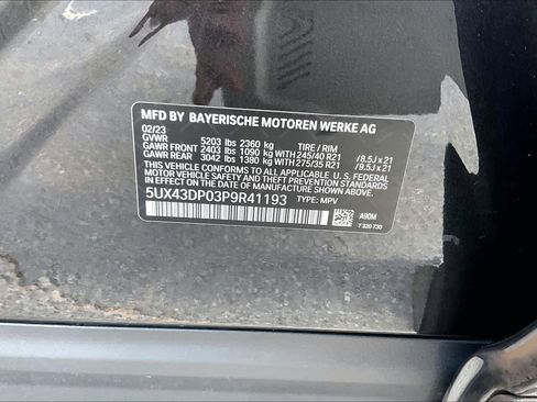 Certified 2023 BMW X3 sDrive30i w/ Convenience Package image 35