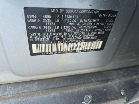 Used 2019 Subaru Outback 2.5i Premium w/ Protection Package #1 image 11