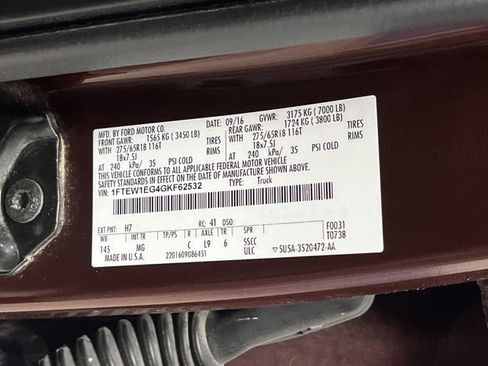 Used 2016 Ford F150 XLT w/ Equipment Group 302A Luxury image 43