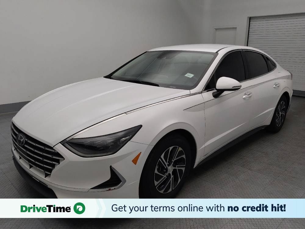 Used 2023 Hyundai Sonata Blue FWD image 1