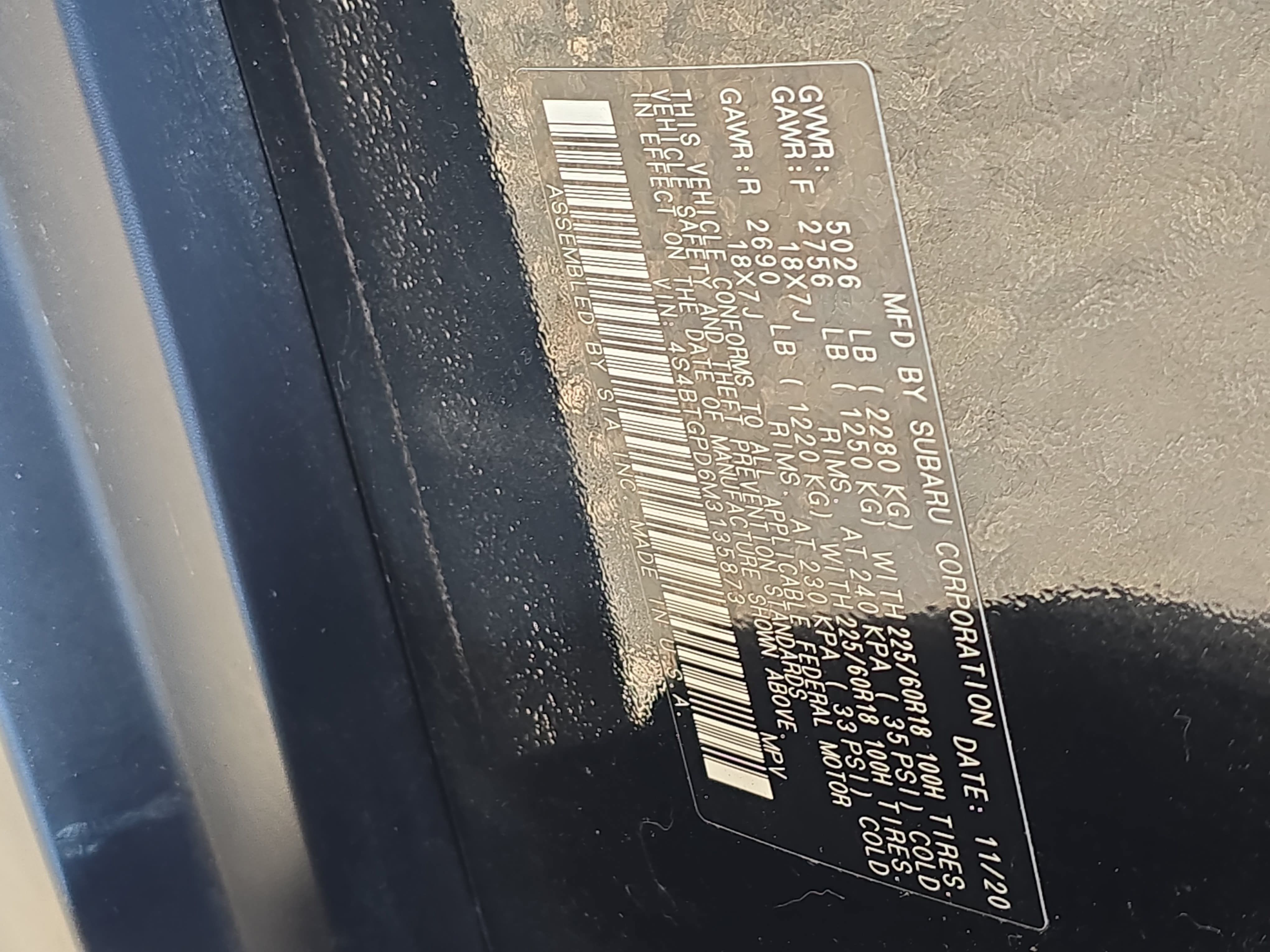 Used 2021 Subaru Outback Touring XT AWD/4WD image 37