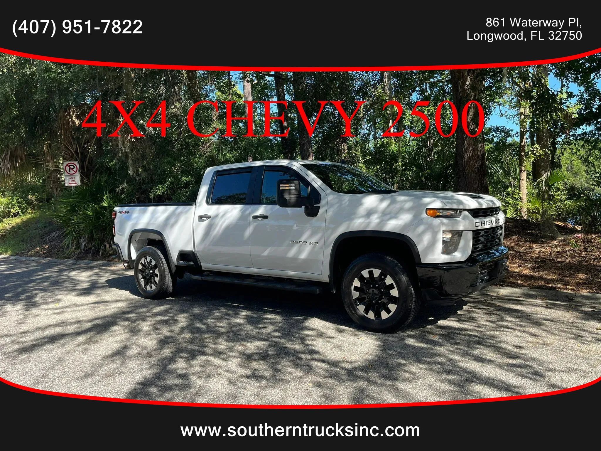 Used 2020 Chevrolet Silverado 2500 Custom w/ Custom Value Package AWD/4WD image 1
