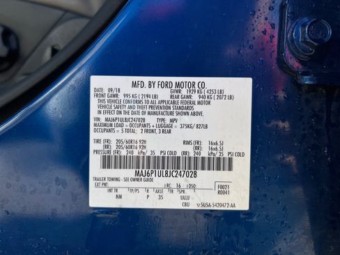 Used 2018 Ford EcoSport SE AWD/4WD image 23
