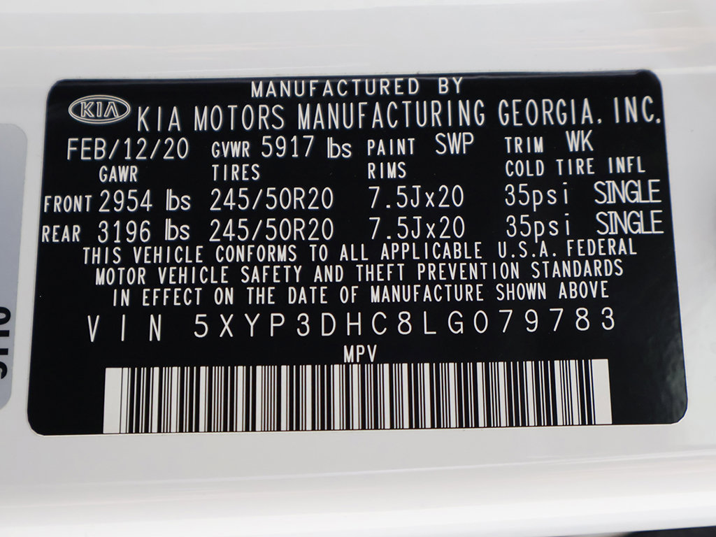 Used 2020 Kia Telluride EX w/ EX Premium Package AWD/4WD image 63