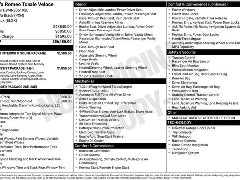 Used 2024 Alfa Romeo Tonale Veloce image 28