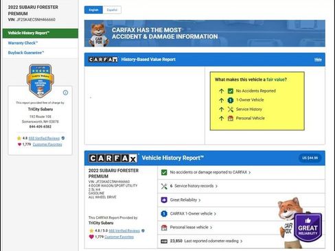 Used 2022 Subaru Forester Premium image 12