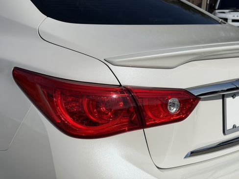 Used 2016 INFINITI Q50 Red Sport 400 image 9