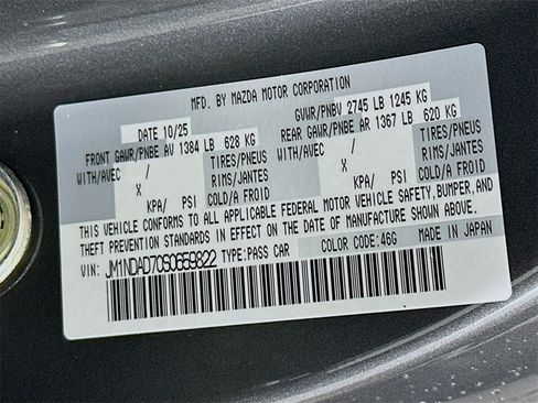 New 2025 MAZDA MX-5 Miata Grand Touring w/ Weather Package image 29