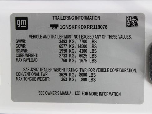 Used 2024 Chevrolet Suburban Premier AWD/4WD image 80