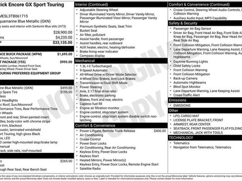 New 2026 Buick Encore GX Sport Touring w/ Experience Buick Package image 6
