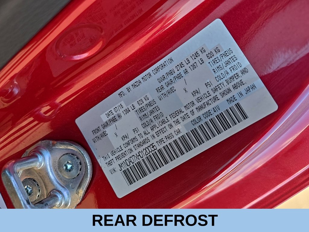 Used 2017 MAZDA MX-5 Miata Grand Touring RWD image 11