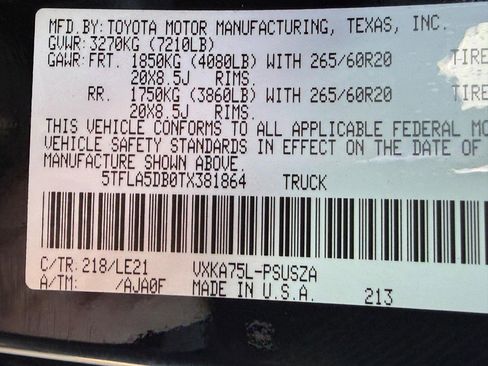 New 2026 Toyota Tundra SR5 image 18