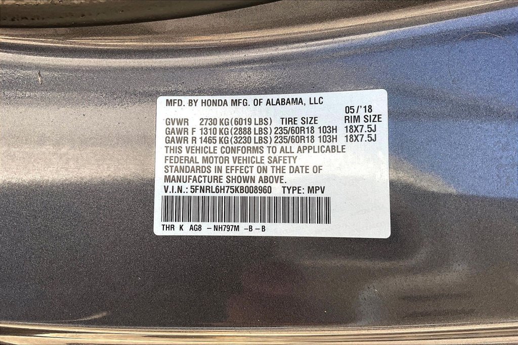 Used 2019 Honda Odyssey EX-L image 19
