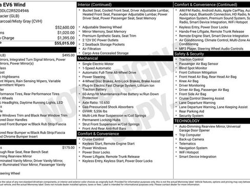 Used 2024 Kia EV6 Wind image 10
