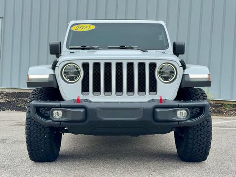 Used 2021 Jeep Wrangler Unlimited Rubicon w/ Steel Bumper Group AWD/4WD image 3
