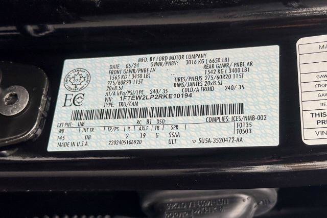 Certified 2024 Ford F150 STX w/ STX Black Appearance Package AWD/4WD image 20