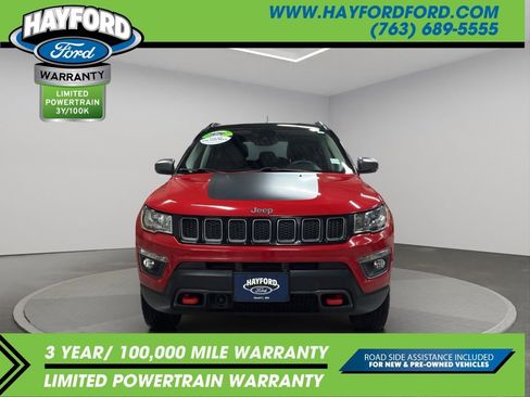 Used 2021 Jeep Compass Trailhawk AWD/4WD image 11
