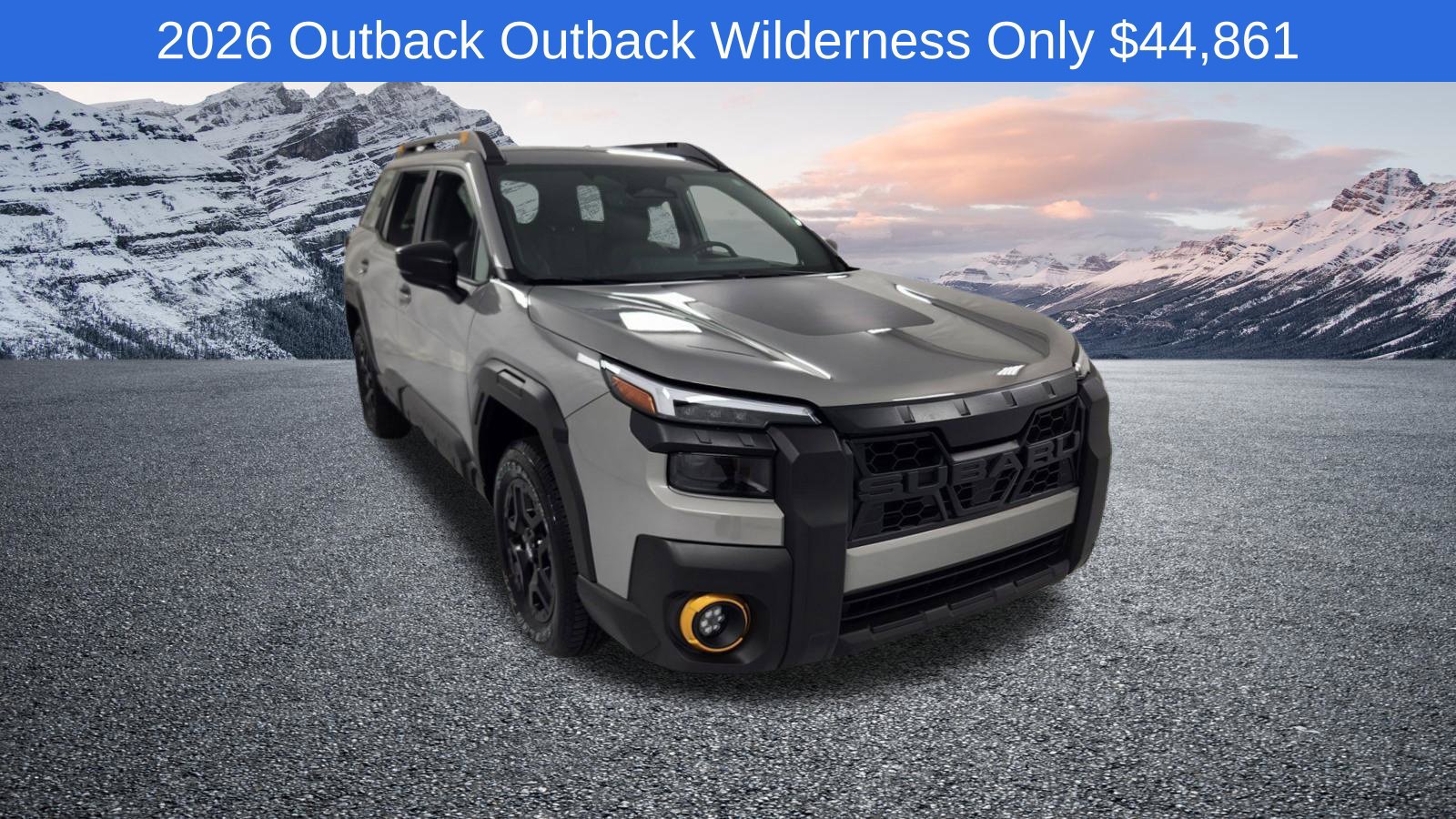 New 2026 Subaru Outback Wilderness w/ Wilderness Package AWD/4WD image 1