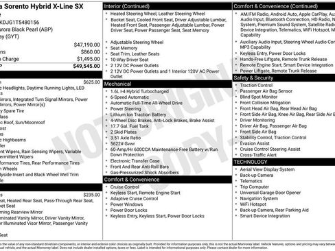 New 2026 Kia Sorento SX Prestige image 1