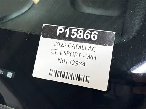 Certified 2022 Cadillac CT4 Sport image 32