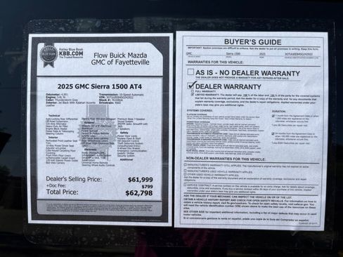 Used 2025 GMC Sierra 1500 AT4 w/ AT4 Premium Package AWD/4WD image 33
