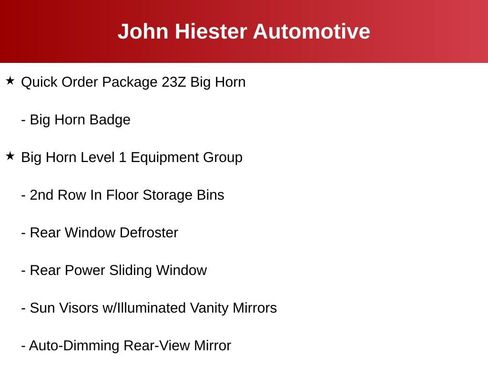 Used 2022 RAM 1500 Big Horn w/ Trailer Tow Group AWD/4WD image 4