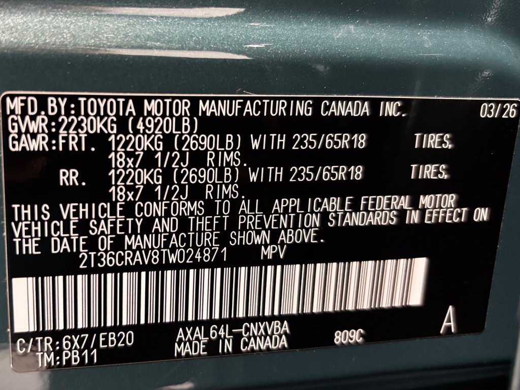 Used 2026 Toyota RAV4 AWD image 11