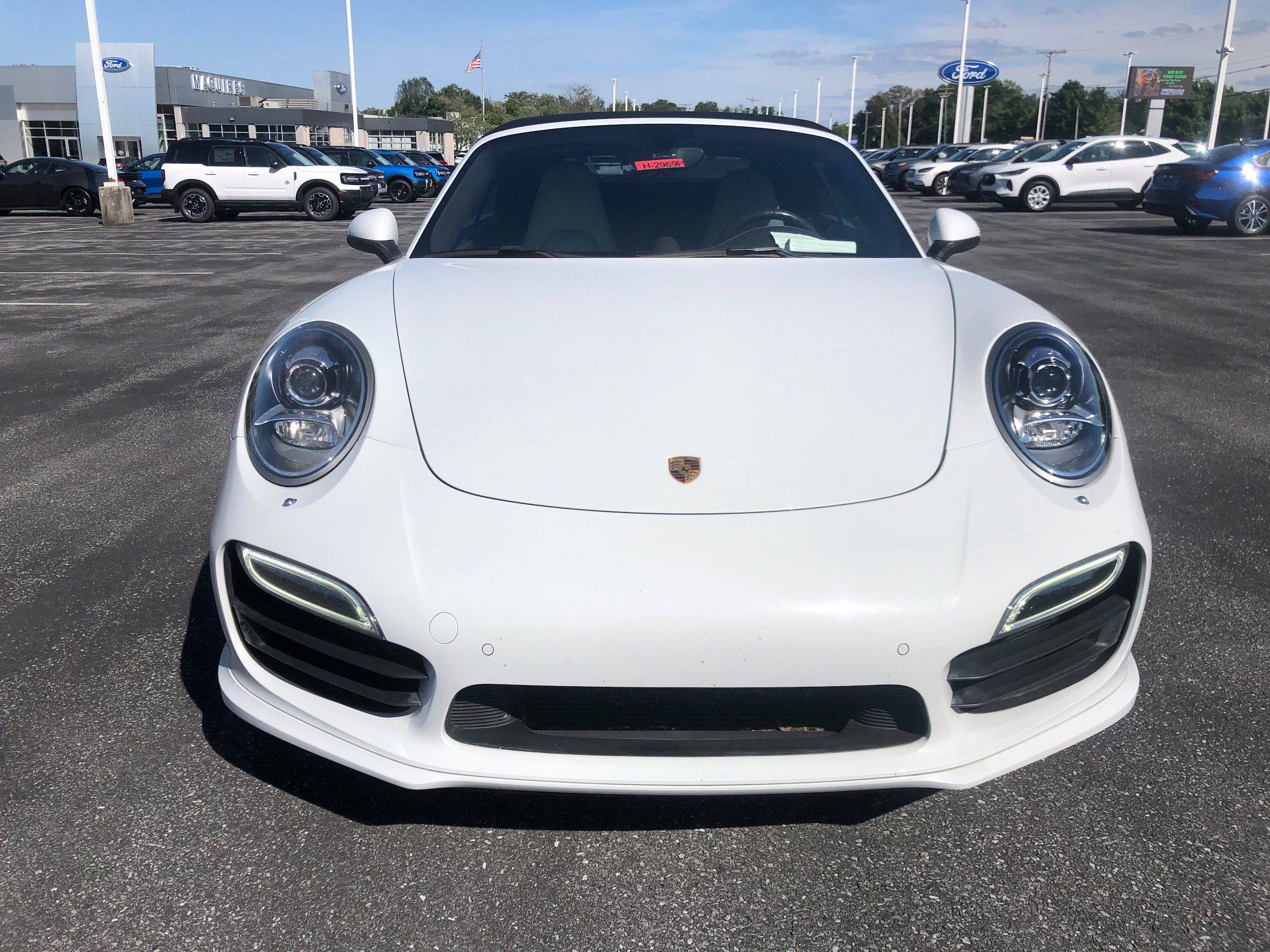 Used 2015 Porsche 911 Turbo w/ Sport Chrono Package AWD/4WD image 8
