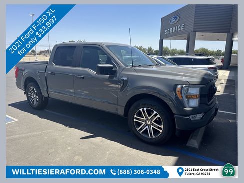 Used 2021 Ford F150 XL w/ STX Appearance Package RWD image 1