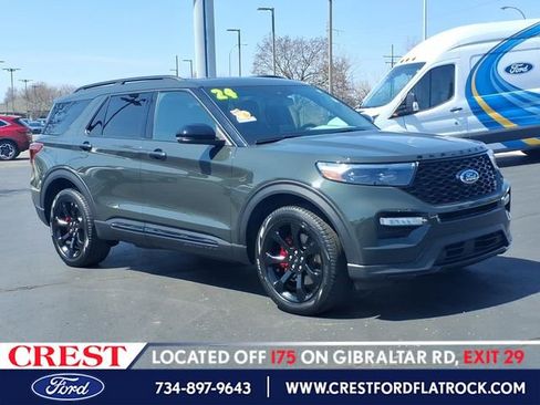 Certified 2024 Ford Explorer ST w/ Equipment Group 401A AWD/4WD image 1