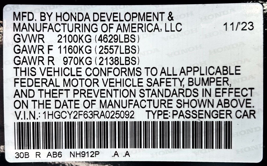 Used 2024 Honda Accord EX-L image 25