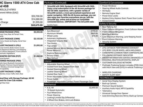 Used 2020 GMC Sierra 1500 AT4 w/ AT4 Premium Package AWD/4WD image 3