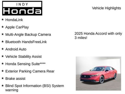 New 2025 Honda Accord SE image 7