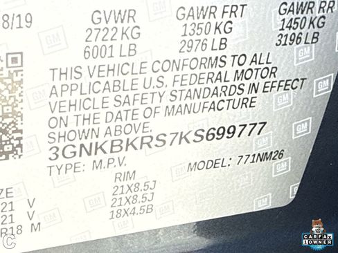 Used 2019 Chevrolet Blazer Premier w/ Sun and Wheels Package image 30