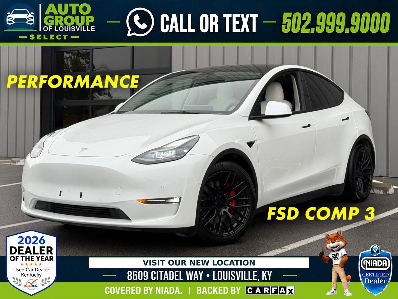 Used 2022 Tesla Model Y Performance AWD/4WD image 1