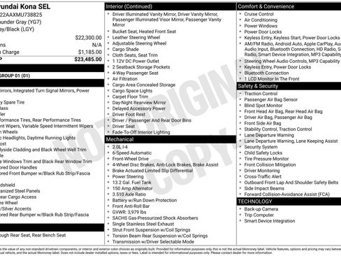 Used 2021 Hyundai Kona SEL image 3