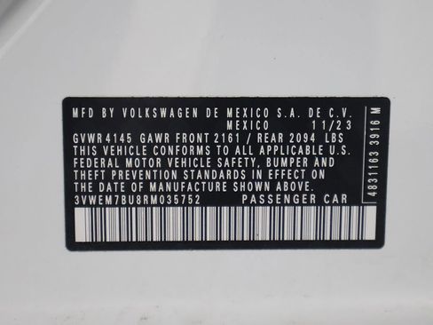 Used 2024 Volkswagen Jetta SE image 48