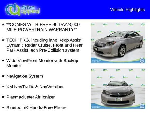 Used 2010 Lexus HS 250h Premium FWD image 12