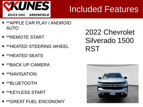 Used 2022 Chevrolet Silverado 1500 RST AWD/4WD image 2
