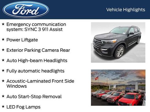 Used 2022 Ford Explorer XLT w/ Equipment Group 202A image 9