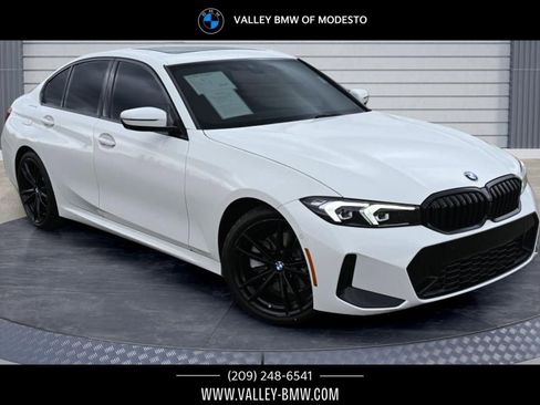 Certified 2023 BMW 330i Sedan w/ M Sport Package RWD image 1