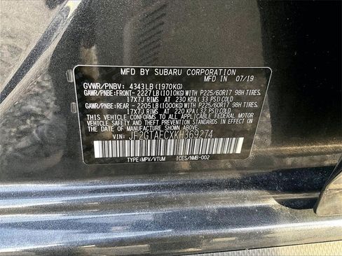 Used 2019 Subaru Crosstrek 2.0i Premium w/ Eyesight System image 30