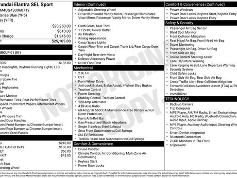 Used 2025 Hyundai Elantra Sport FWD image 2