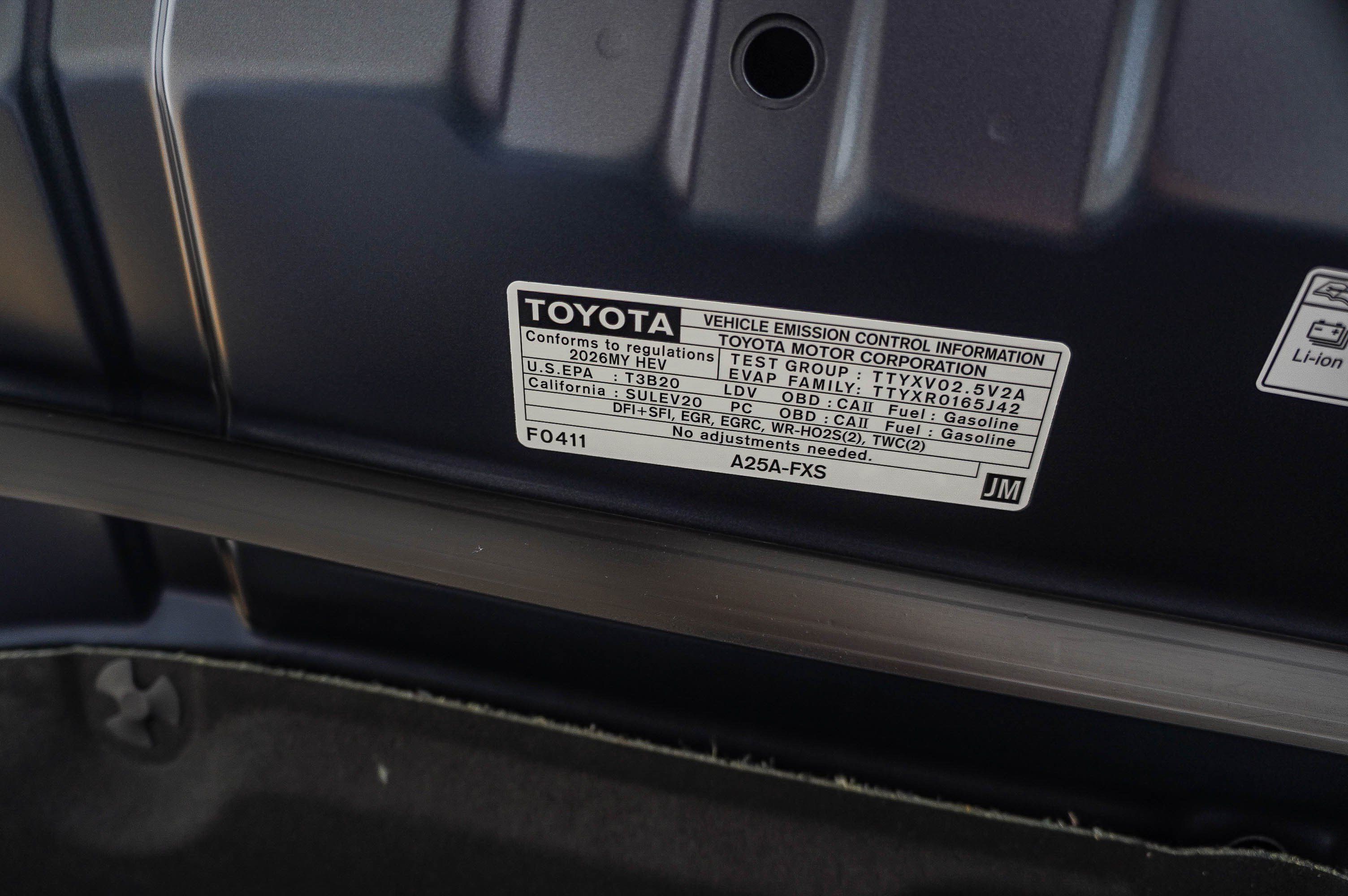 New 2026 Toyota Camry XLE FWD image 13