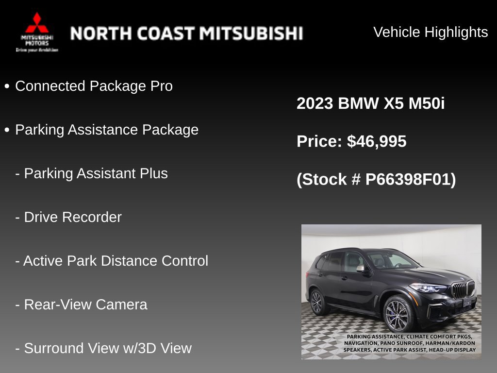 Used 2023 BMW X5 M50i w/ Climate Comfort Package AWD/4WD image 2