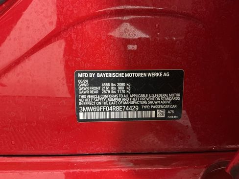 Certified 2024 BMW 330i Sedan w/ M Sport Package image 33